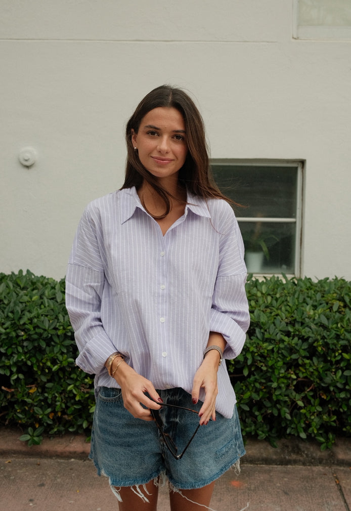 Coast Lines Denim Shorts