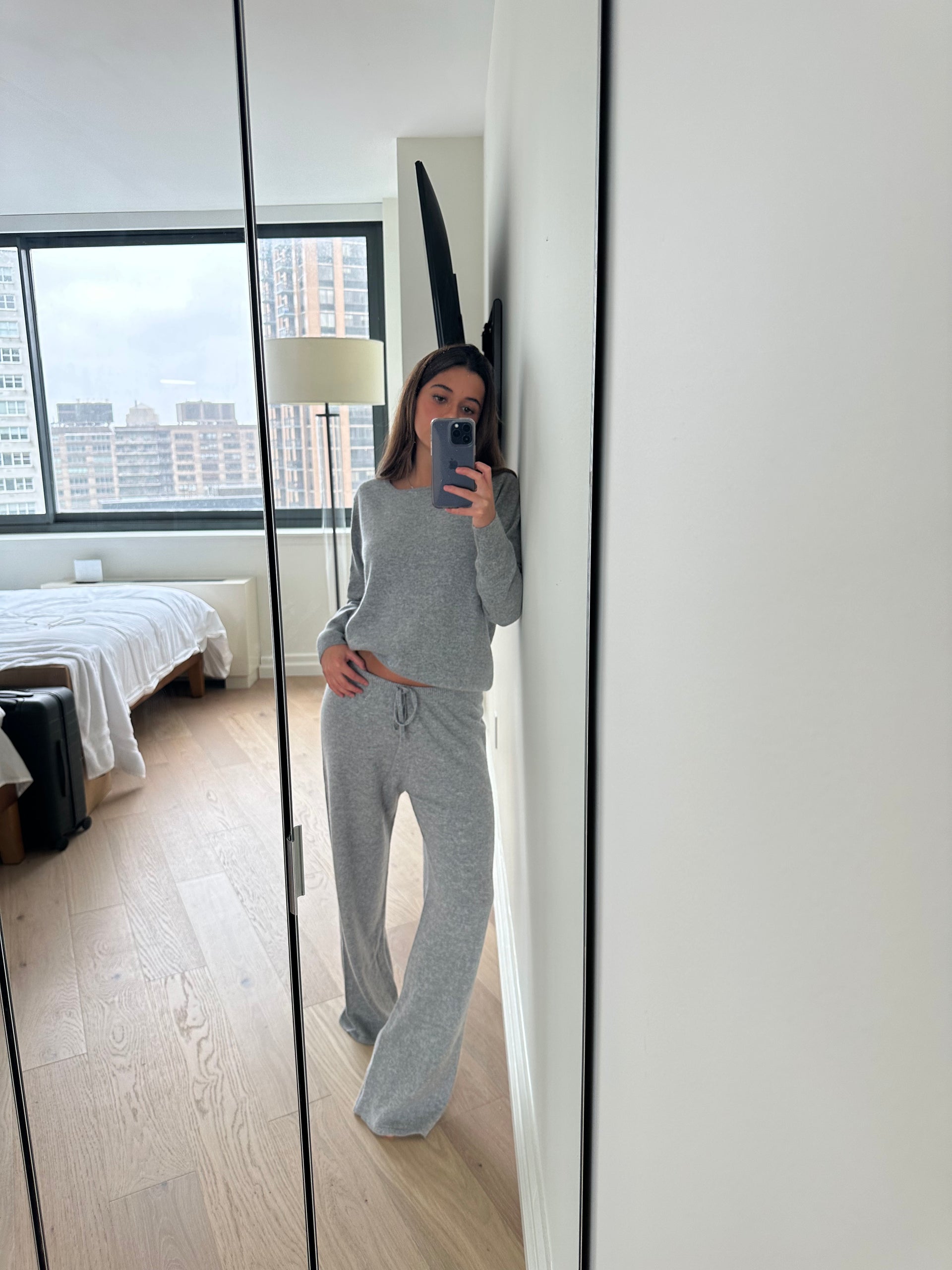 Gray Cashmere Set