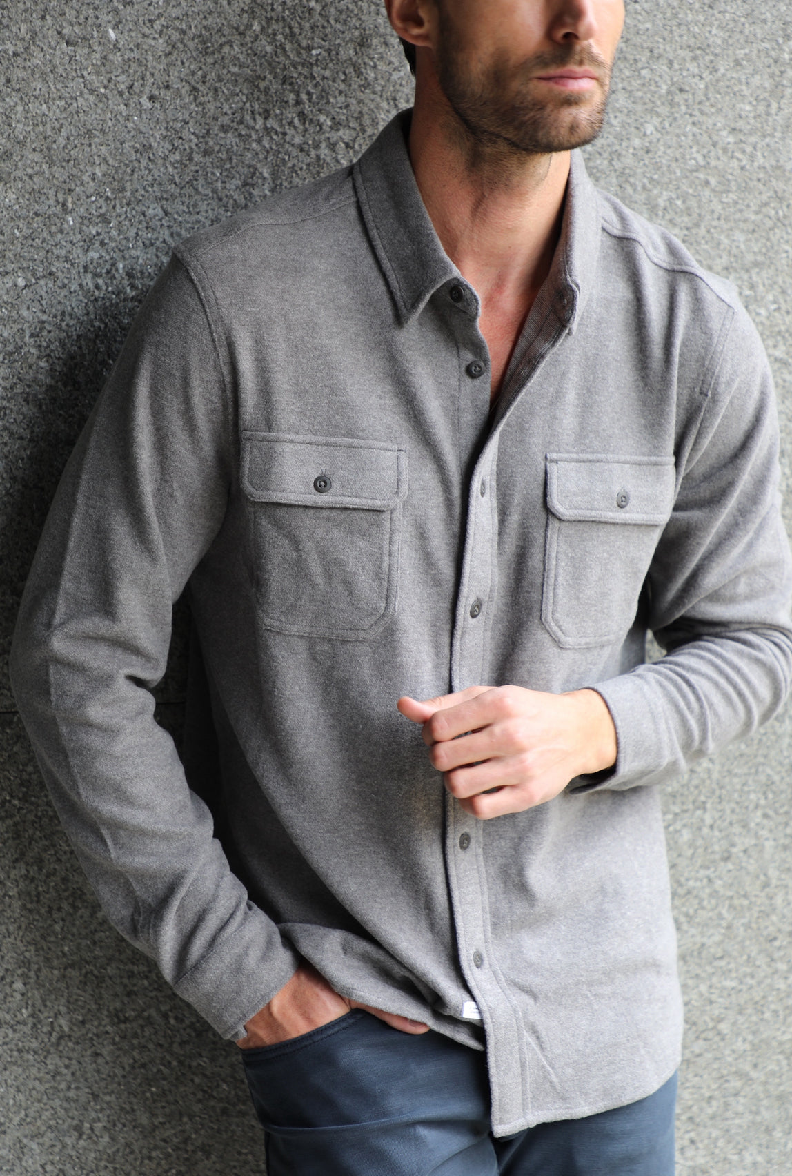 Generation Long Sleeve Shirt Grey