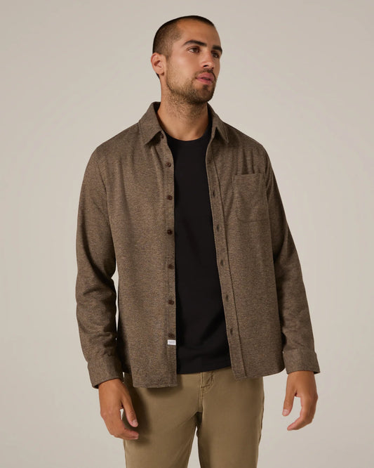 Generation Knit Shirt Brown