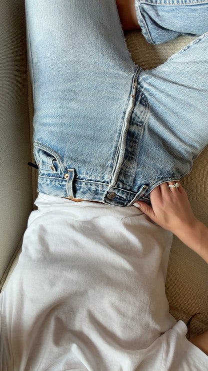 The Sapphire 501 
(Authentic Levi’s, sourced in LA)