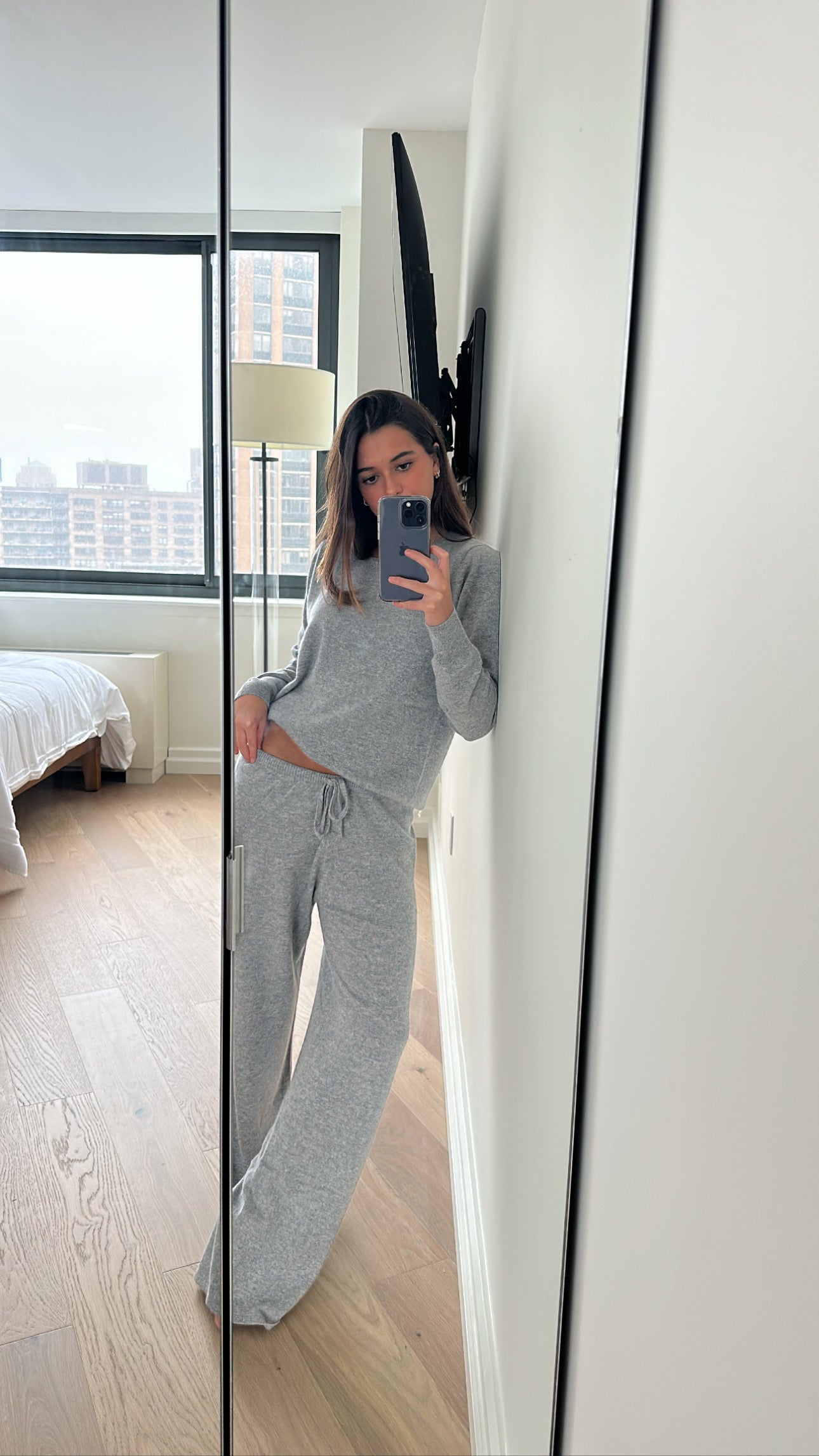 Gray Cashmere Set