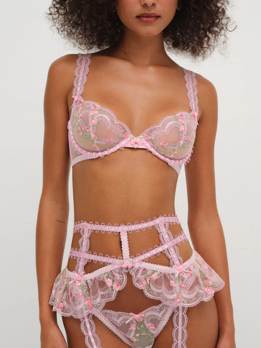 Ily Embroidered Underwire Bra