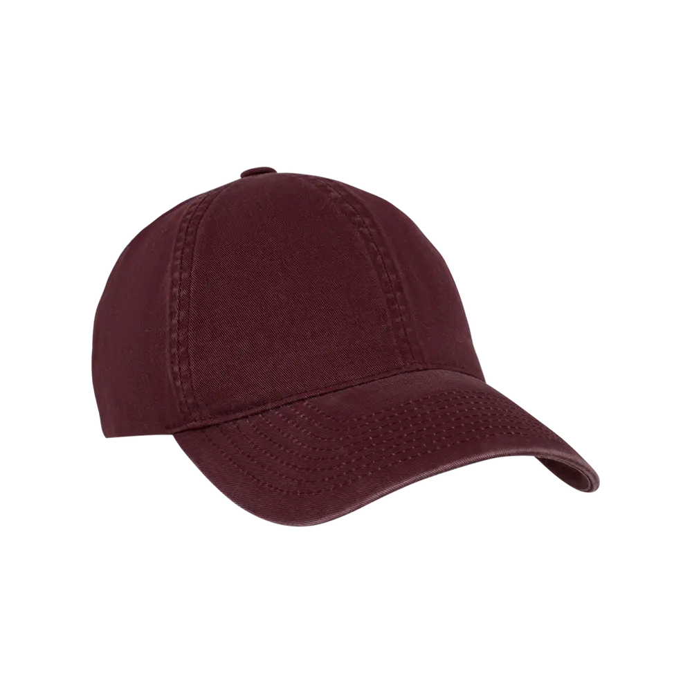 Washed Cotton Burgundy