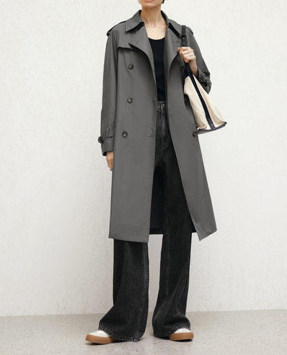 Grey Trench Coat