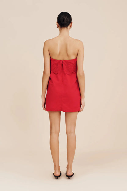 Beryl Strapless Mini Dress