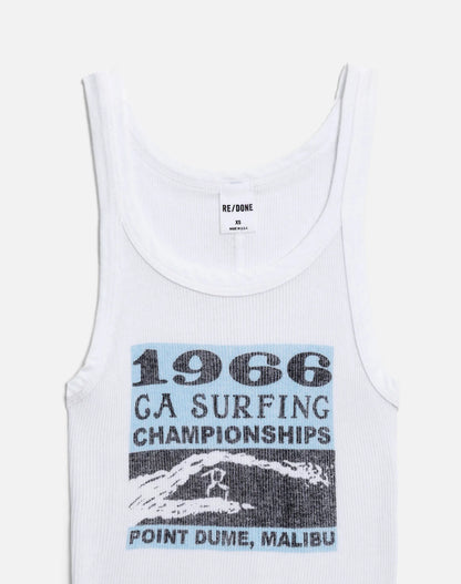 Ribbed CA Surf Tank