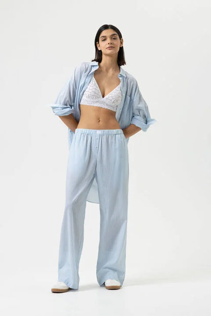 Long Trousers Serie Cotton Stripe