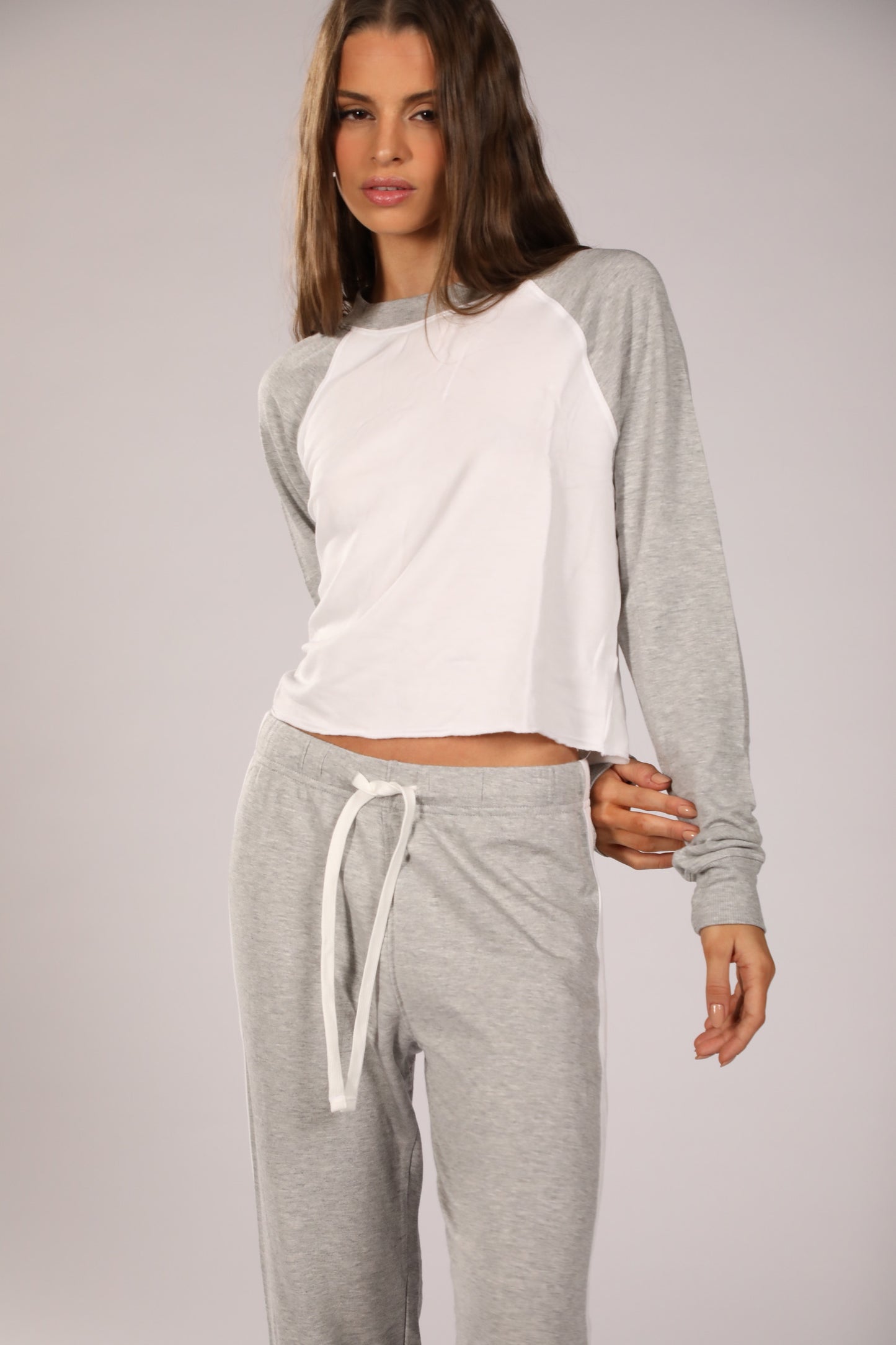 Warm Up Crop Fleece Sweatshirt