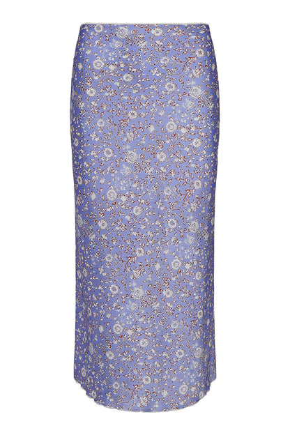 The C Skirt In Mini Floral Lavender