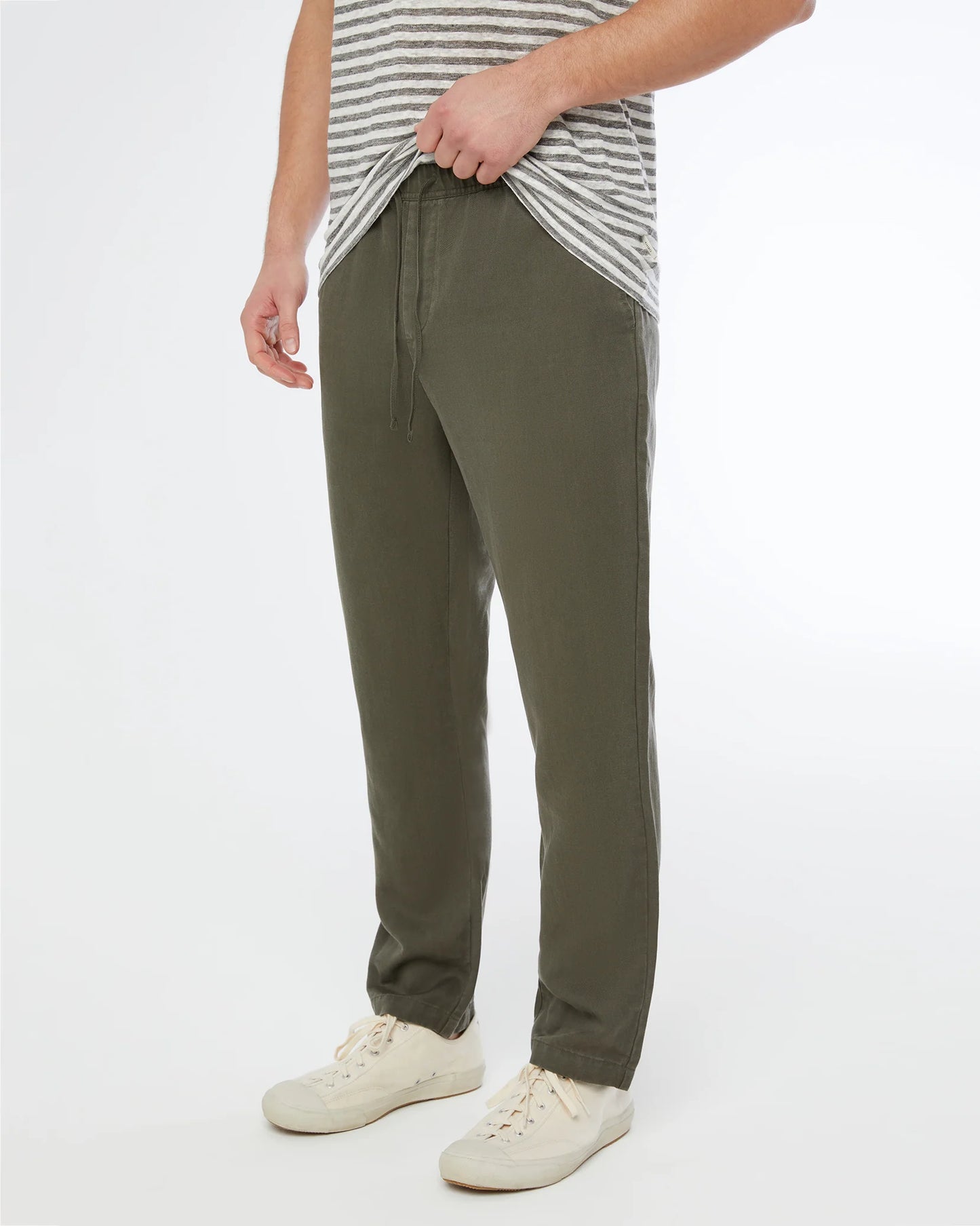 Garment Dyed Twill Pull-On Pant