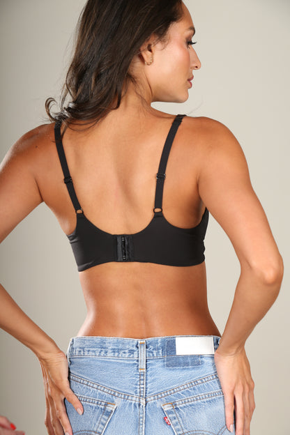 Mysa Cup Sized Bralette Black
