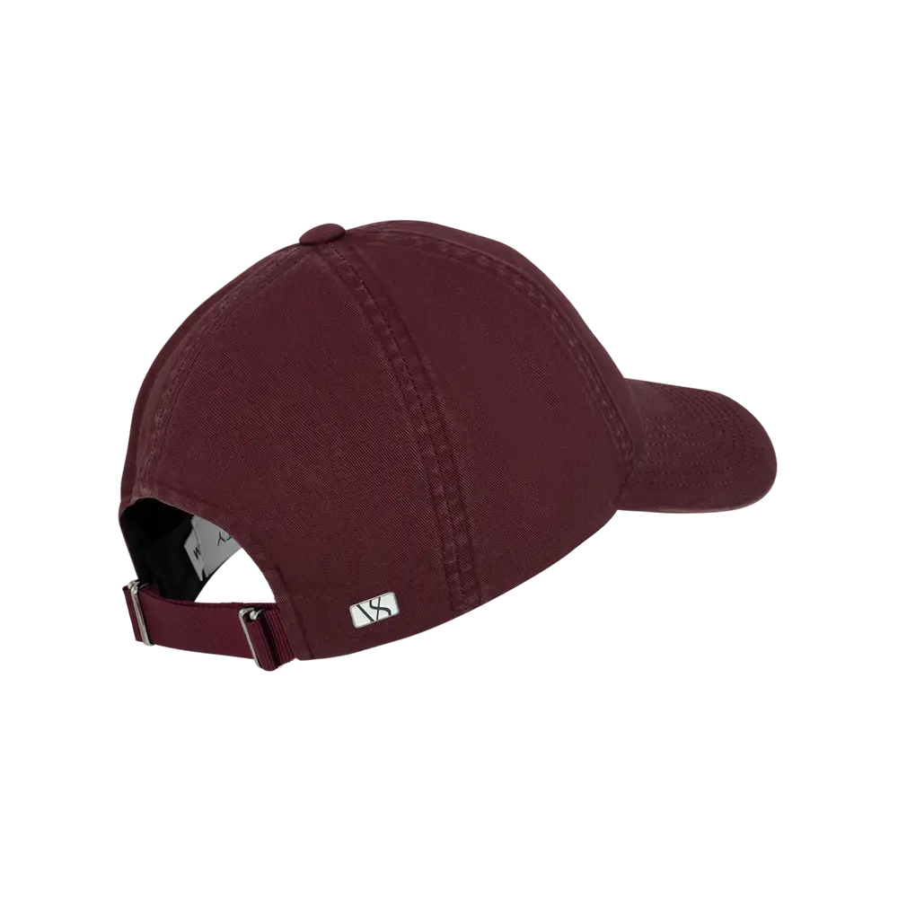 Washed Cotton Burgundy