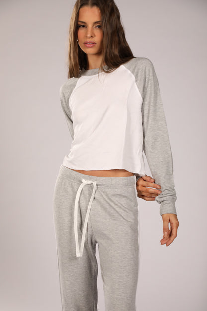 Sonia Fleece Sweatpant Grey