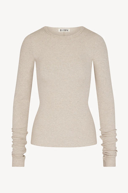 Eterne long sleeve butter soft rib