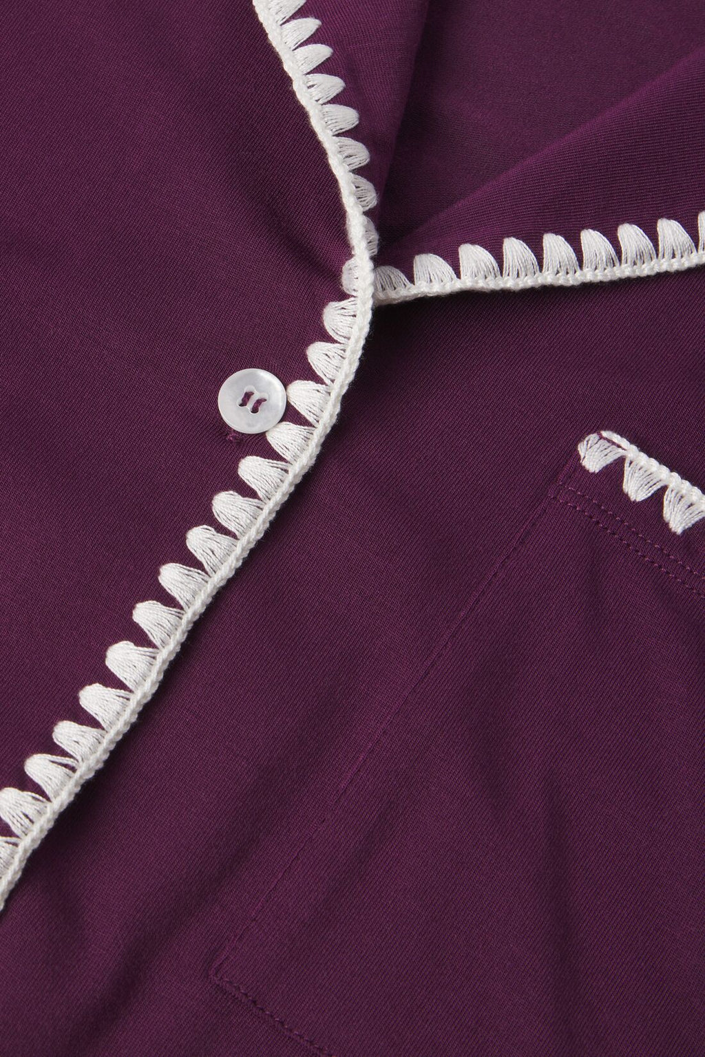 Frida Long PJ Set Plum