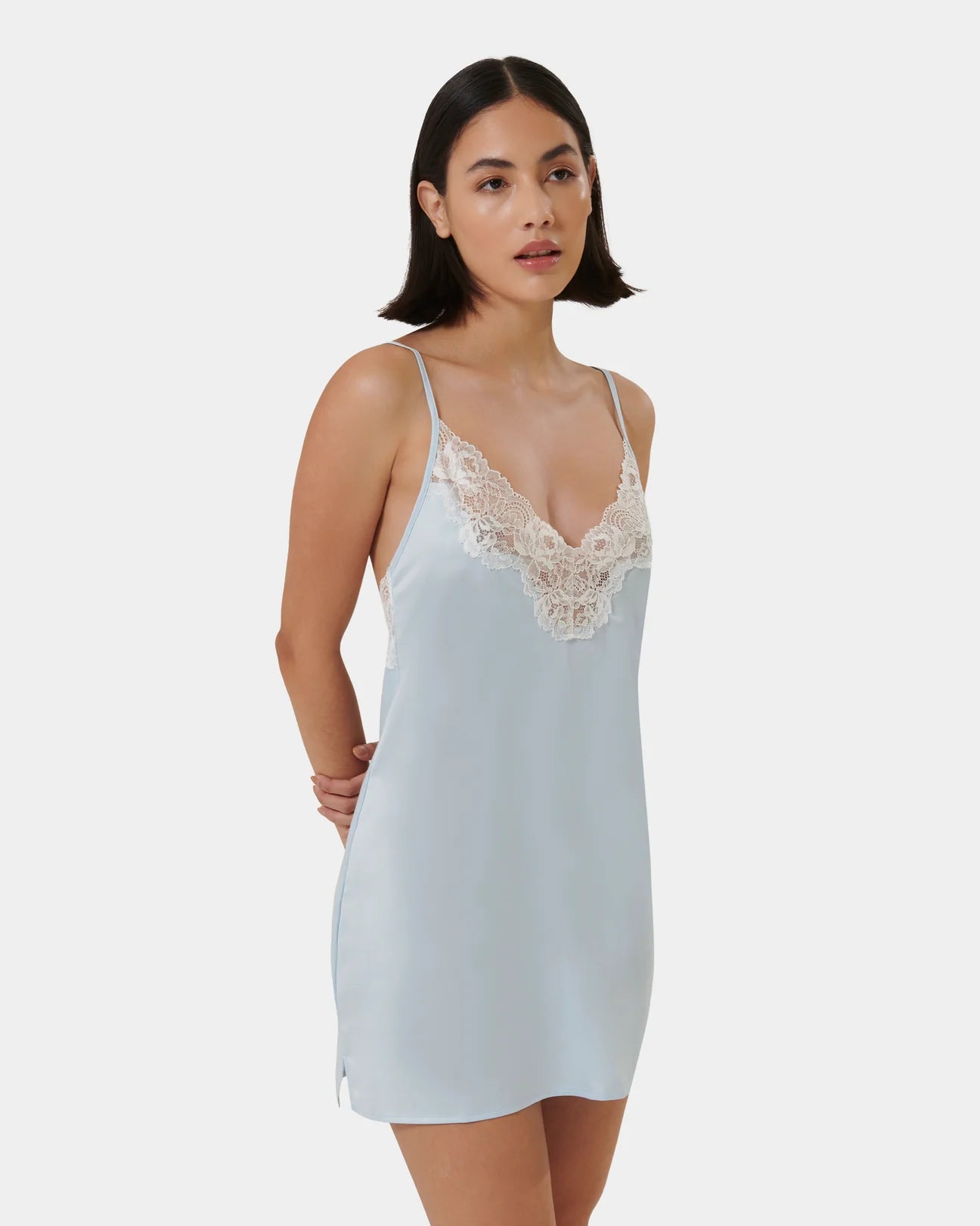 Isabella Satin Chemise