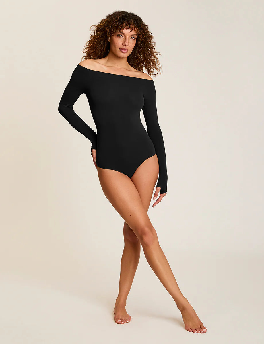 Ballet Off Shoulder Bodysuit