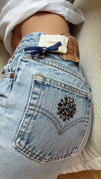 The Sapphire 501 
(Authentic Levi’s, sourced in LA)