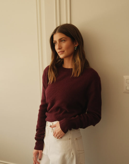 Francis Sweater Oxblood