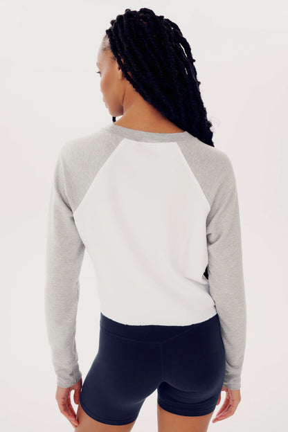 Warm Up Crop Fleece Sweatshirt