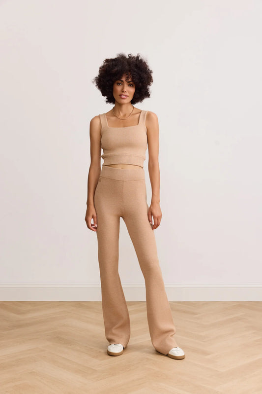 Olly Flare Pants Camel