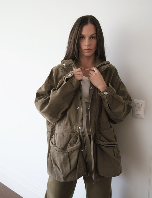 Mountain Jacket Dark Olive