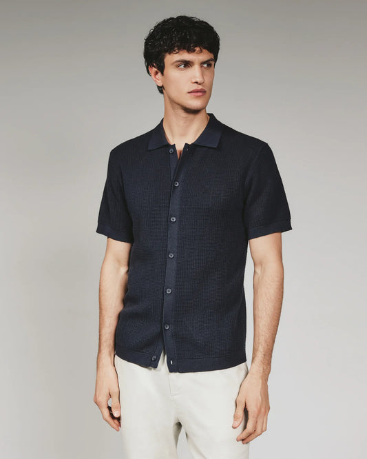 Nash Button Down Navy