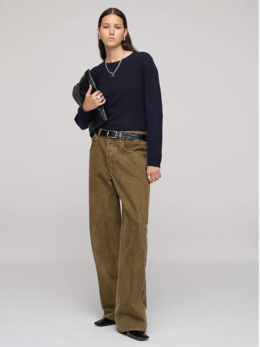 Isle Jeans Dark Olive