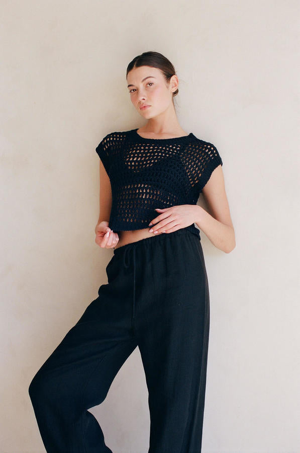 Petra Black Tank