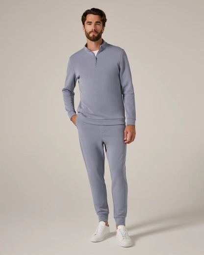 Re Quarter Zip Thunder Cloud