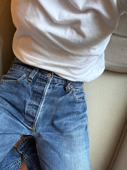 The Indigo 501 (Authentic Levi’s, sourced in LA)