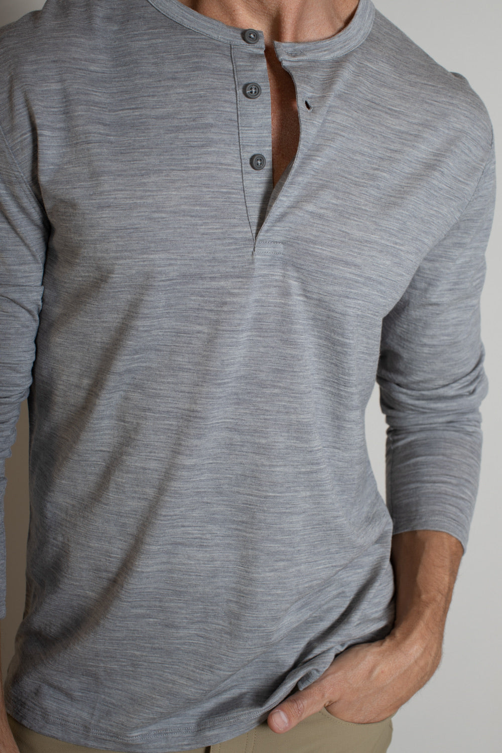 Convoy Long sleeve Henley