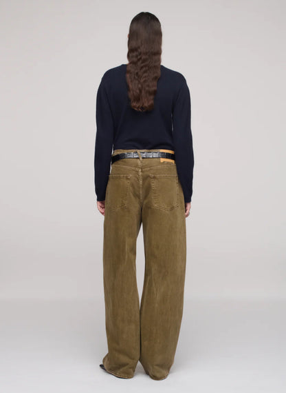 Isle Jeans Dark Olive