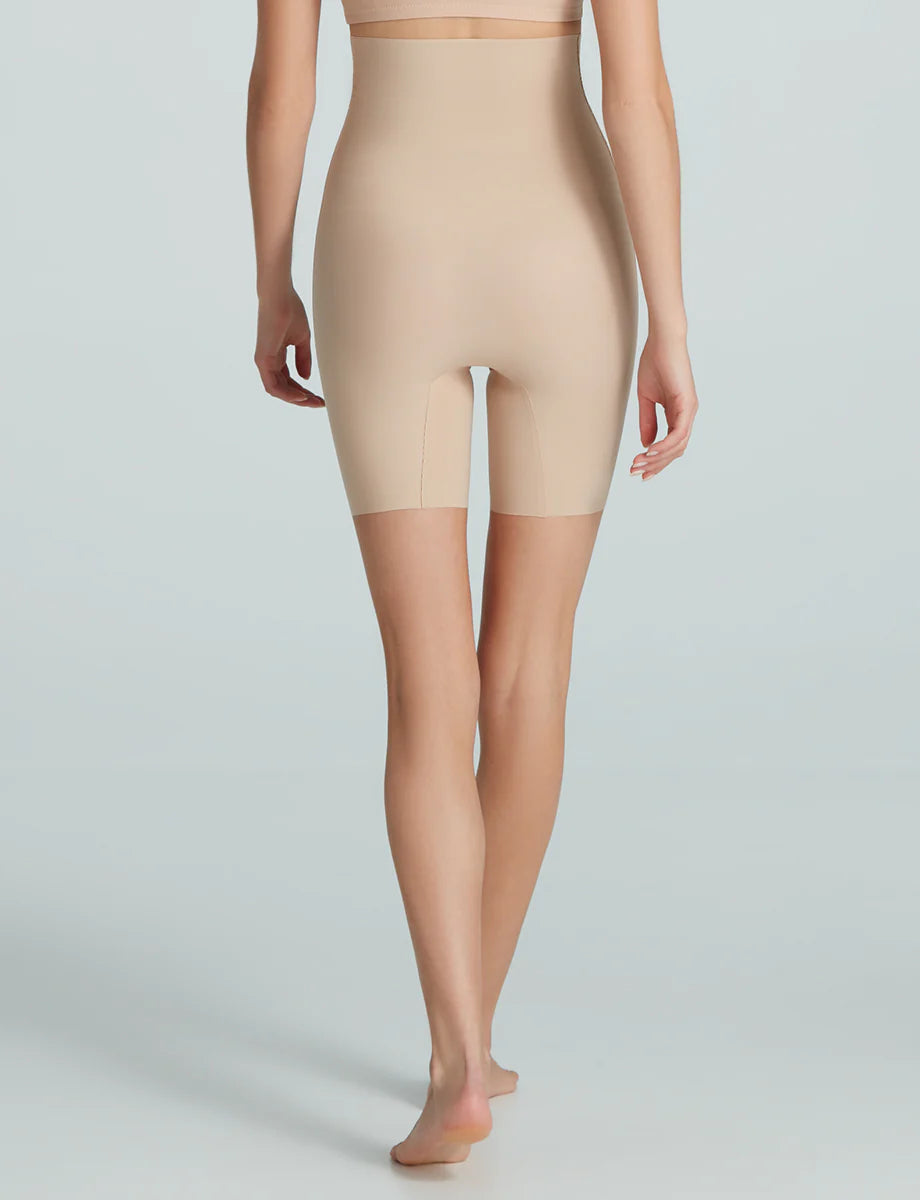 Zone Smooth High Waisted Short Beige