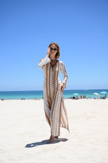 Vina Kaftan Maxi Dress