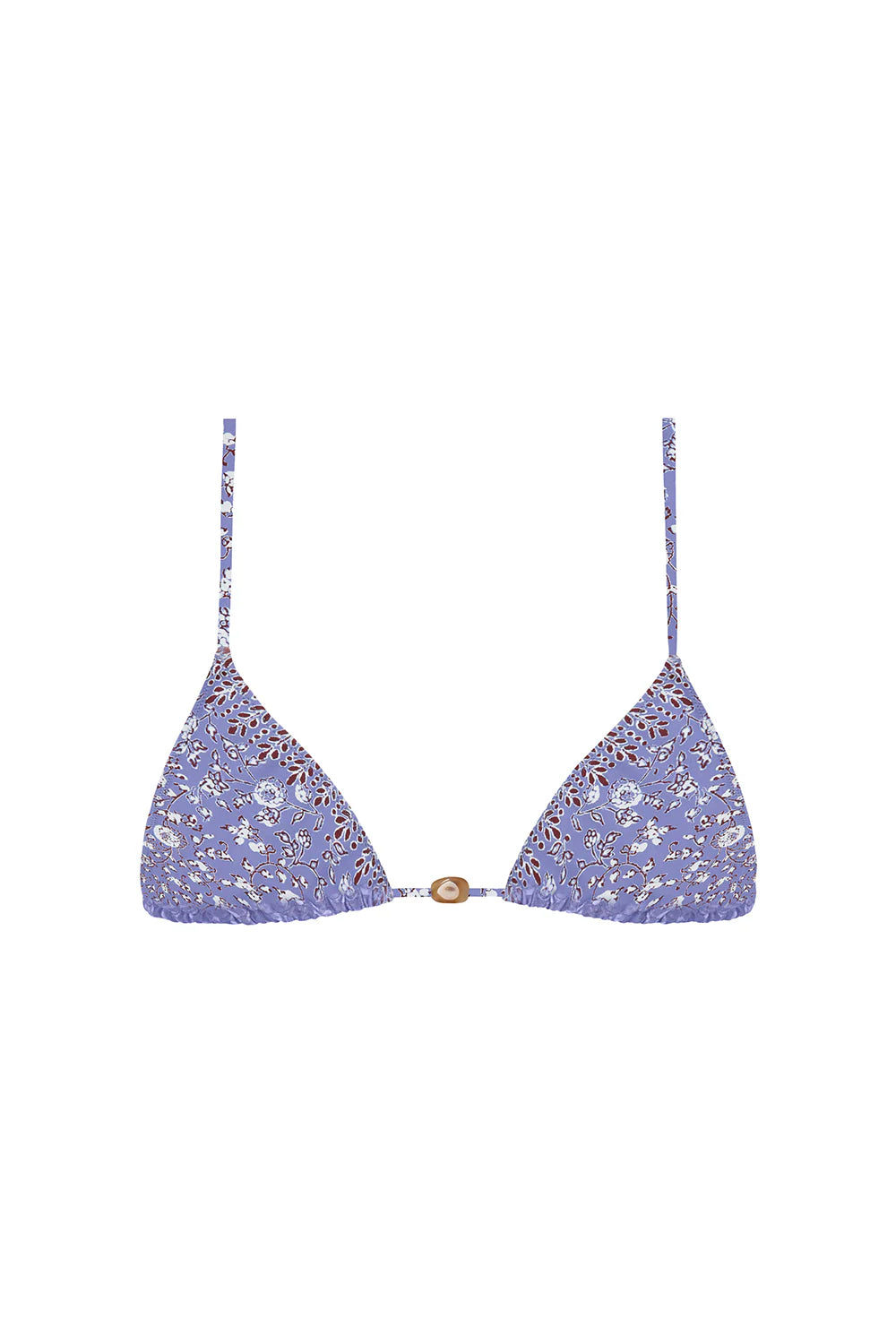 Equator Top In Mini Floral Lavender