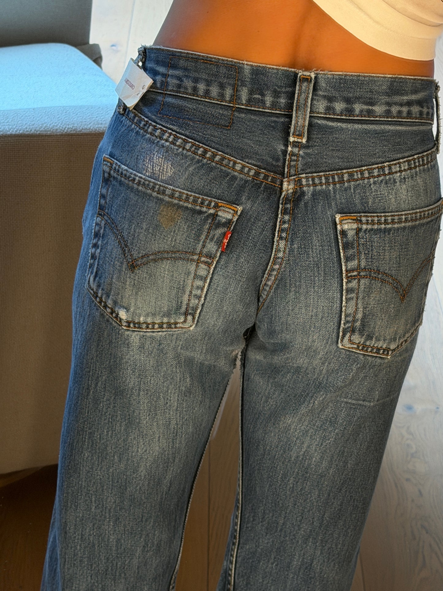 The Indigo 501 (Authentic Levi’s, sourced in LA)