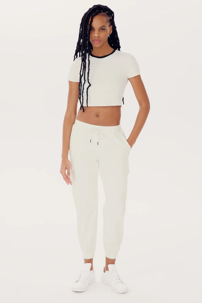 Supplex Cargo Pant White