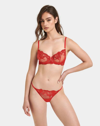 Marseille Bra Red