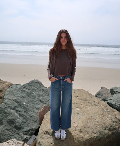 70s Crop Boot in Mid 70s