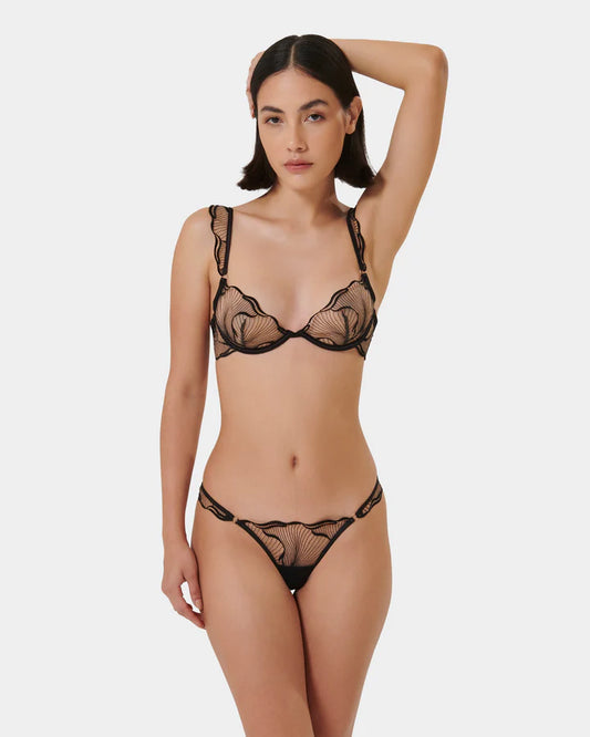 Marabel Panty Black Sheer
