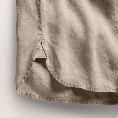 Lightweight Linen Shirt Overcast