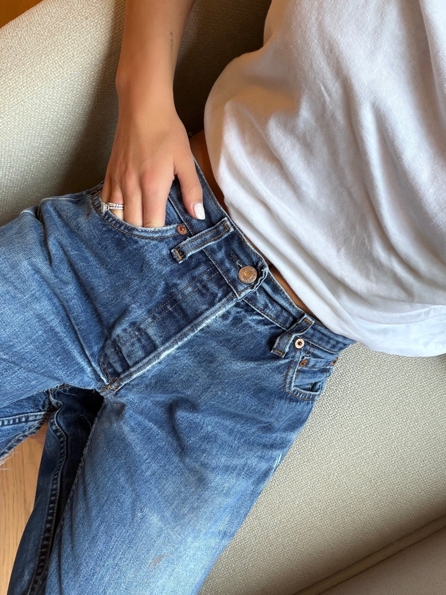The Indigo 501 (Authentic Levi’s, sourced in LA)