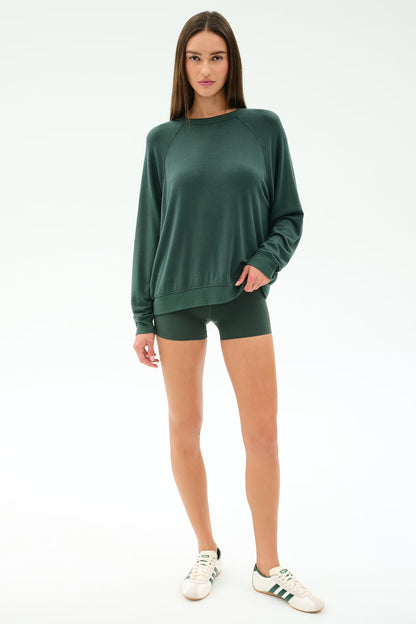 Andie Sweatshirt Military