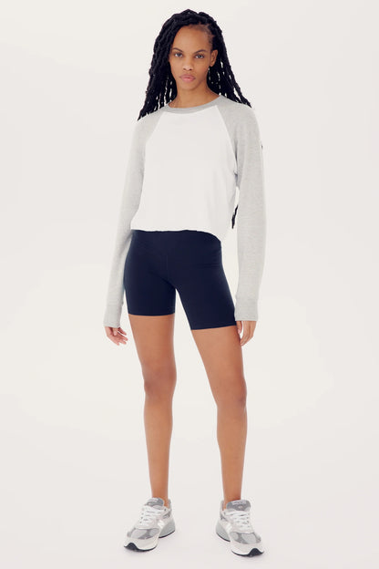 Warm Up Crop Fleece Sweatshirt