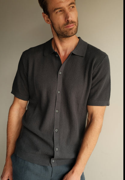 Nash Button Down Navy