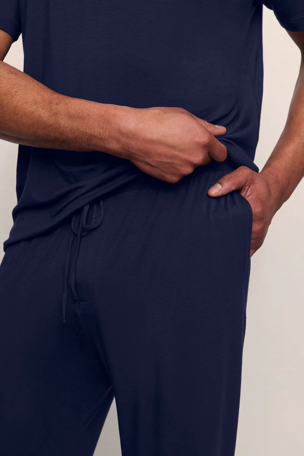 Henry Short Sleeve Pj Set Navy