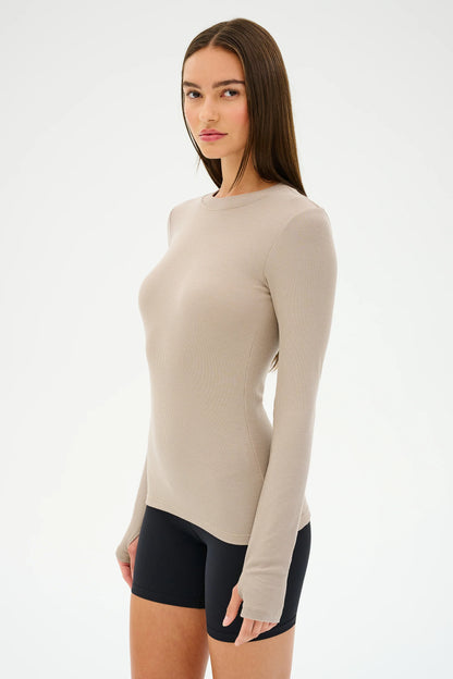 Louise Rib Long Sleeve