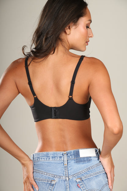 Mysa Cup Sized Bralette Black